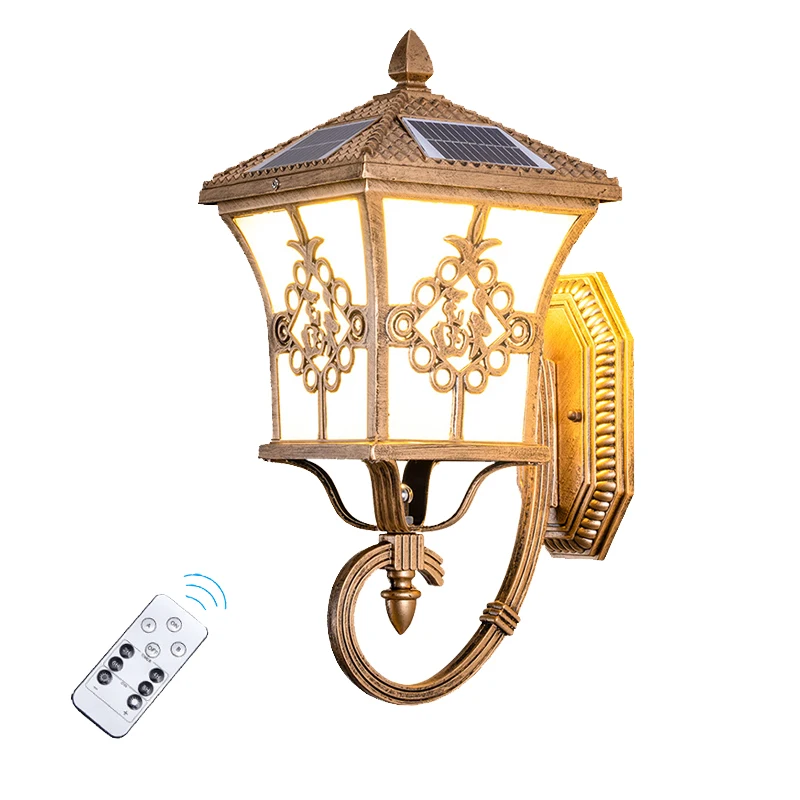 Solar Garden Light - Outdoor European Style Solar Powered Household