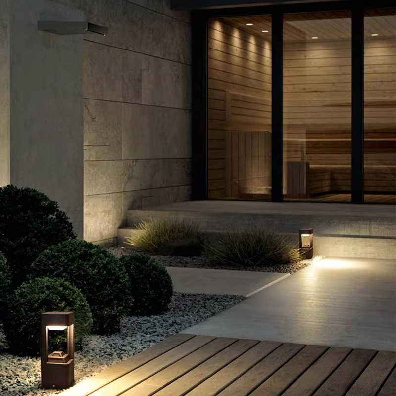 Luminous floor lamp courtyard  - огляд і ціна Solar Garden Light
