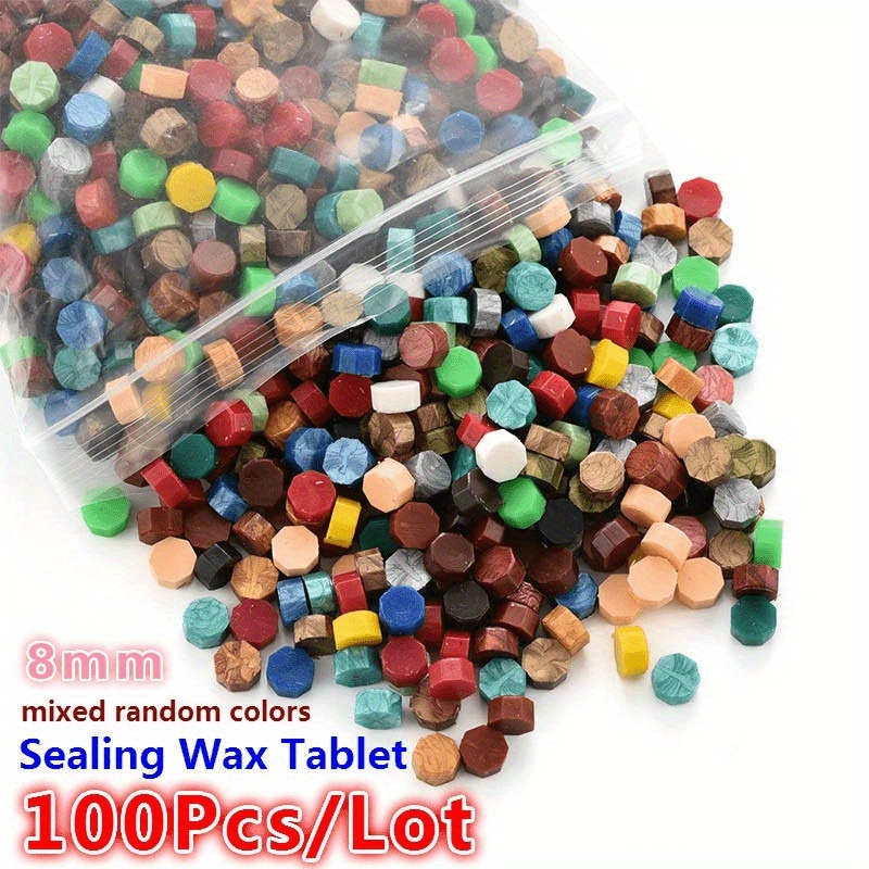 100Pc Retro Sealing Wax Octago - огляд і ціна Beeswax Wrap