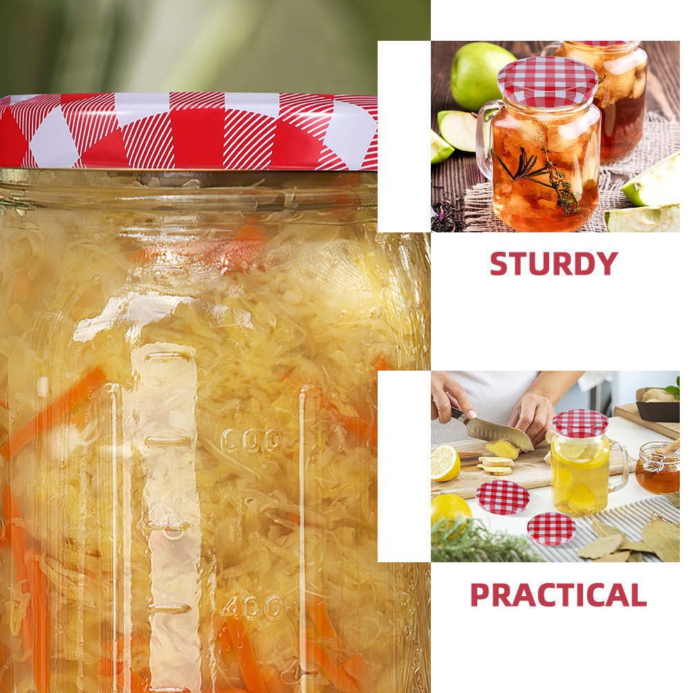 80Pcs Canning Lids Wide Mouth  - огляд і ціна Reusable Bottle