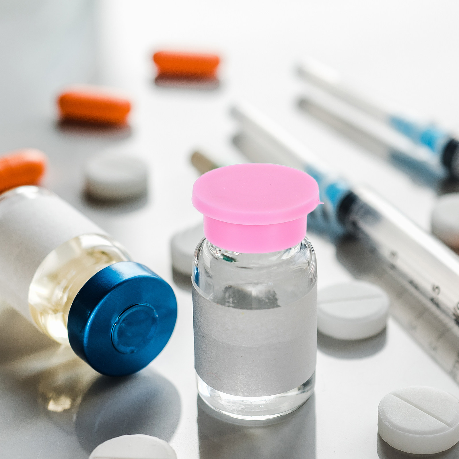 18Pcs Insulin Vial Caps Silico - огляд і ціна Reusable Bottle
