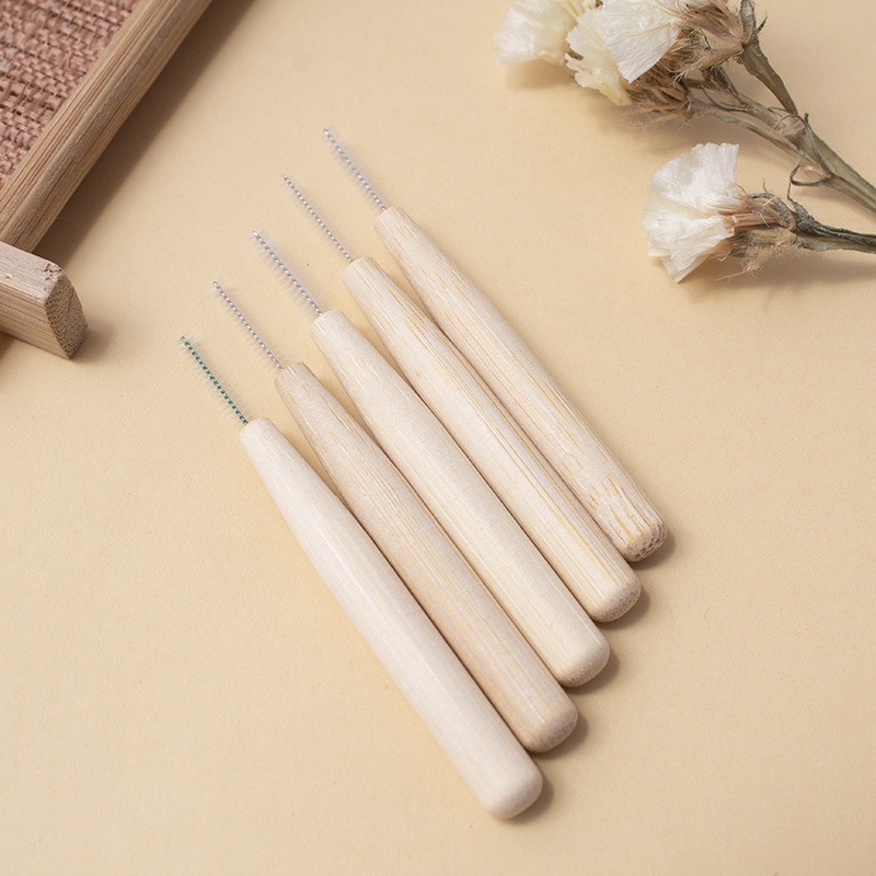 2 PCS Bamboo Interdental Brush - огляд і ціна Bamboo Toothbrush
