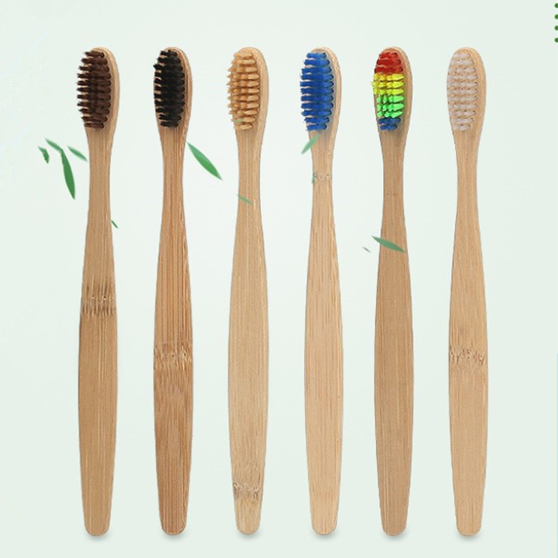 5/10/20/30Pcs Colorful Bamboo  - огляд і ціна Bamboo Toothbrush