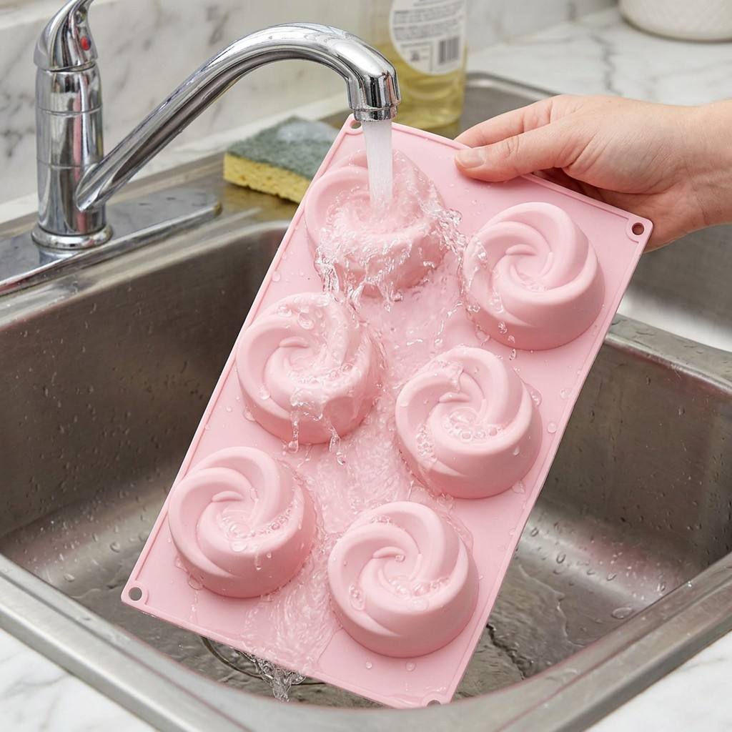 Food Grade 6-Cavity Rose Flowe - огляд і ціна Eco Soap