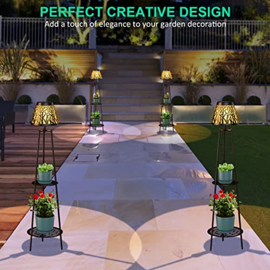 2 Pack Outdoor Solar Floor Lam - огляд і ціна Solar Garden Light