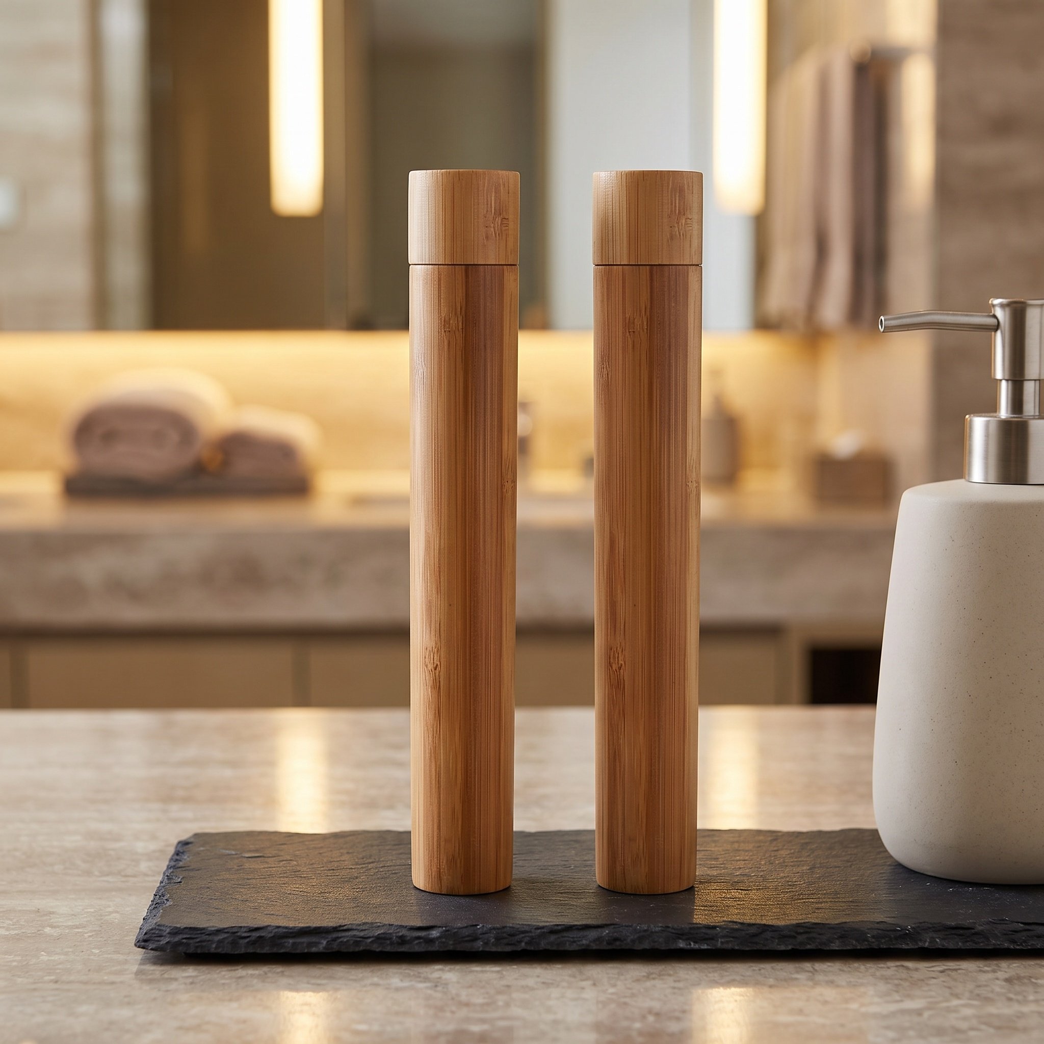 4 PCS Portable Toothbrush Cart - огляд і ціна Bamboo Toothbrush