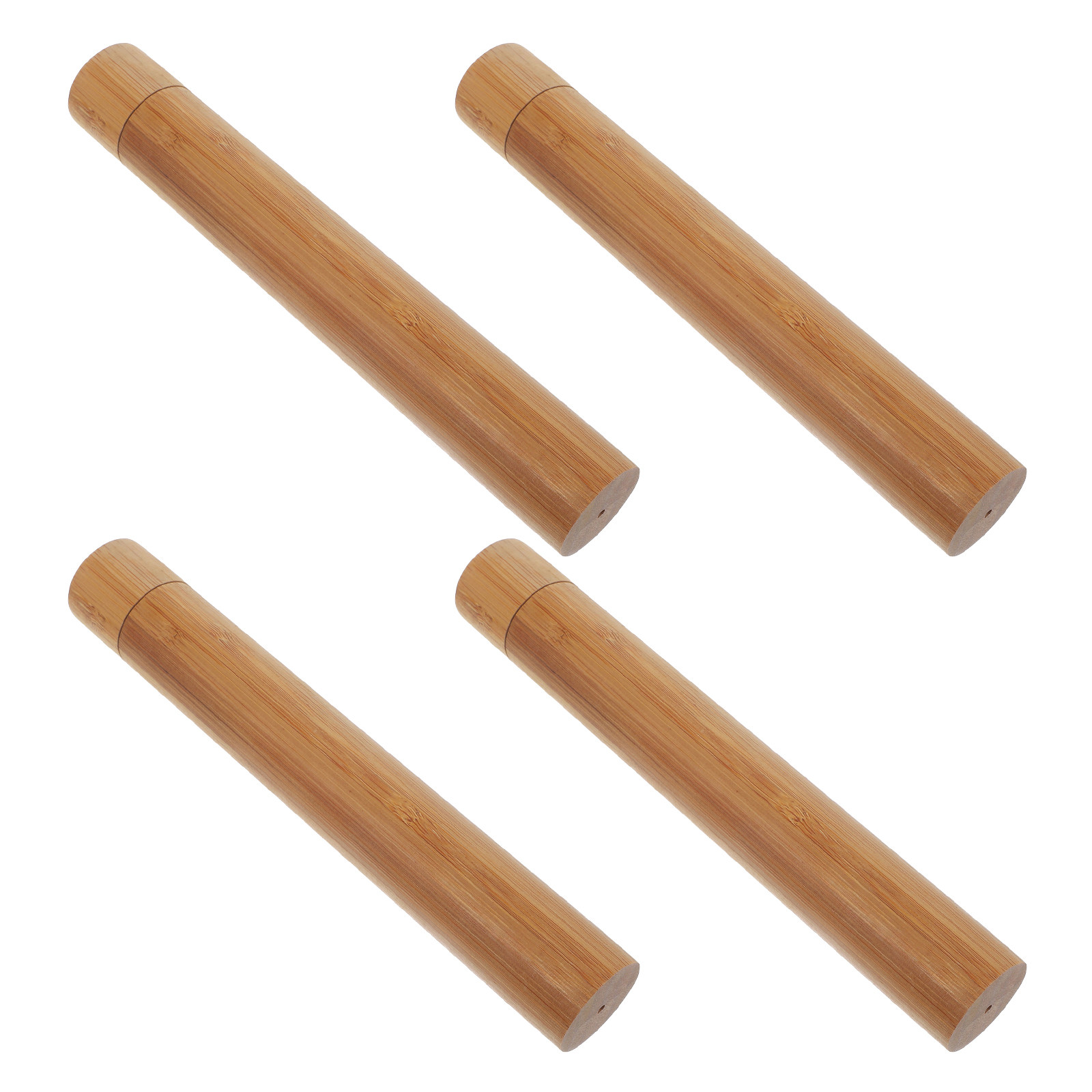 4 PCS Portable Toothbrush Cart - огляд і ціна Bamboo Toothbrush