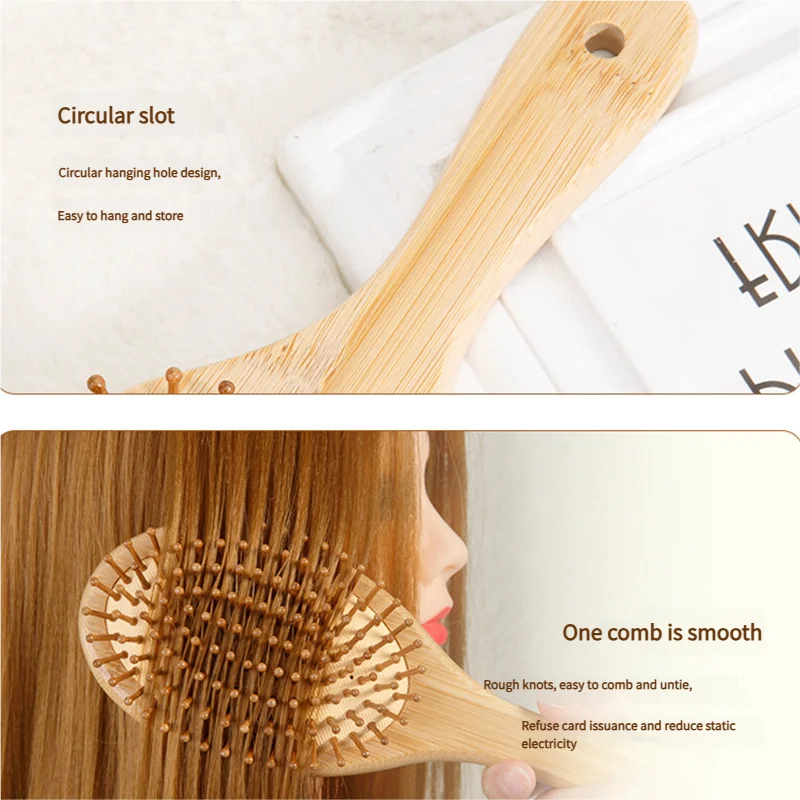 Bamboo Hair Brush Women Stylin - огляд і ціна Bamboo Toothbrush