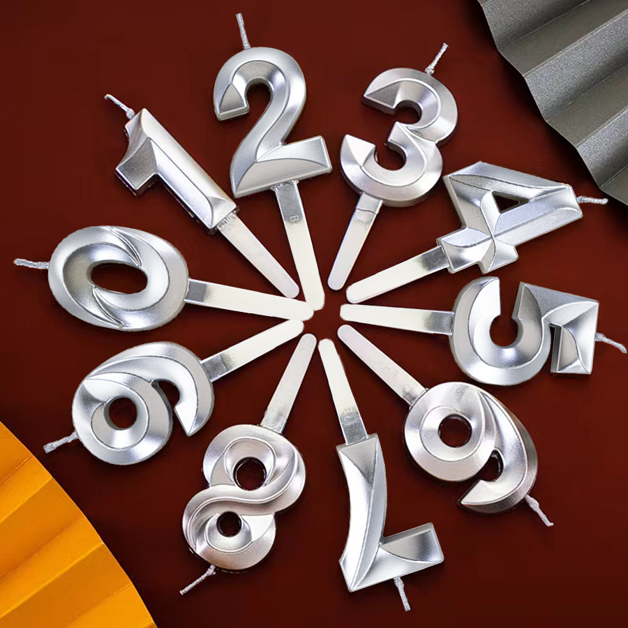 1pcs Digital Candle Number 0-9 - огляд і ціна Beeswax Wrap