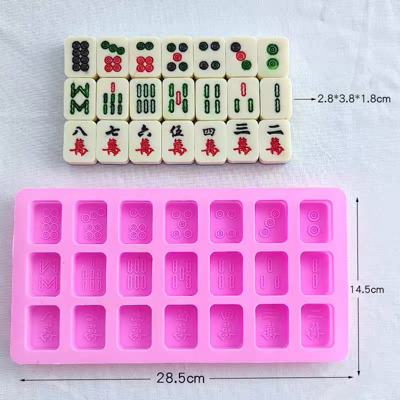 Chinese Mahjong Tile Set Silic - огляд і ціна Eco Soap