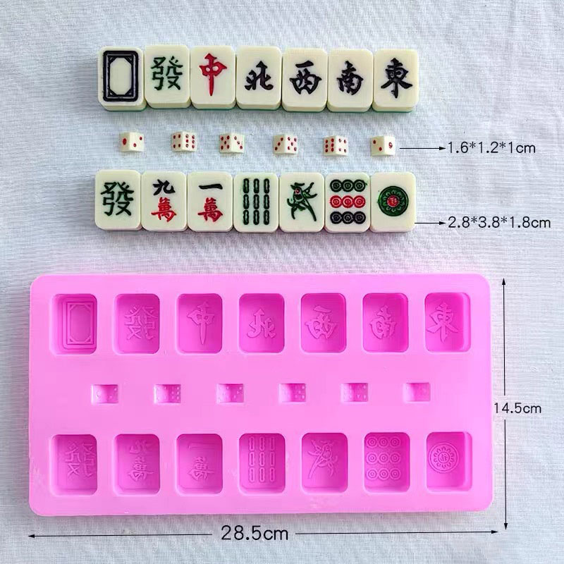 Chinese Mahjong Tile Set Silic - огляд і ціна Eco Soap
