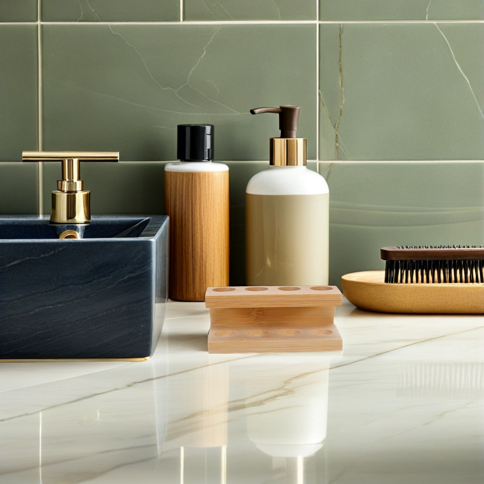 Bamboo Toothbrush Head Holder  - огляд і ціна Bamboo Toothbrush